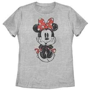 Disney Minnie Sketch Vintage Tee size small
